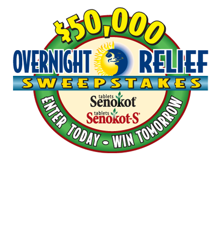 $50,000 Senokot Overnight Relief Sweepstakes-Daily-11/11/12 Hp_log10