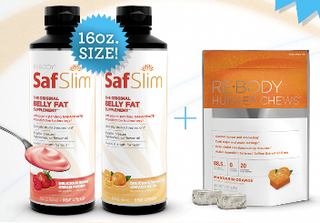 FREE SafSlim and Full Size Bag of Re-Body Hunger Chews at GNC Reb10