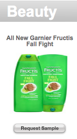 FREE Garnier Fructis Fall Fight Shampoo & Conditioner Sample  Screen37