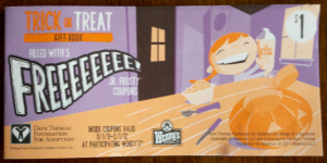 Wendy’s: $1 Halloween Jr. Frosty Coupon Booklet Wendys10