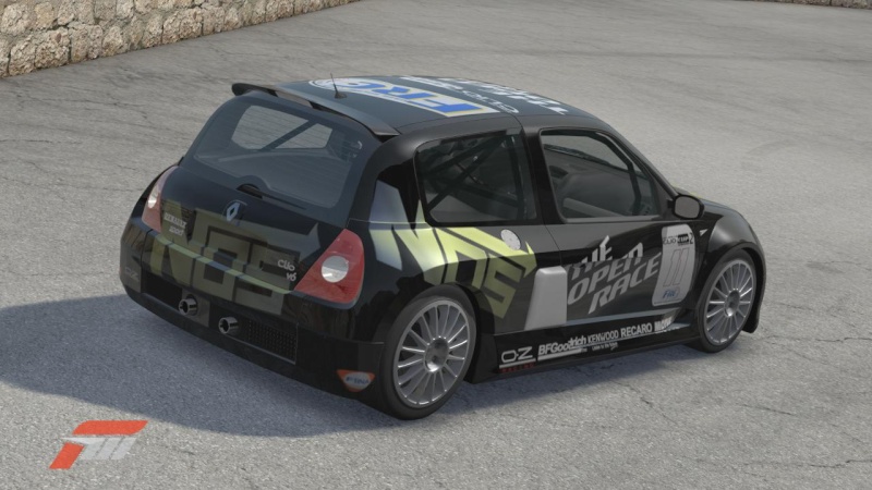 Courses d'ouverture de la Clio Cup Forza117