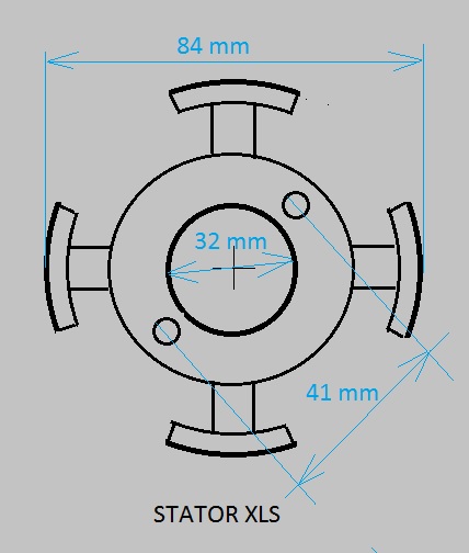 Stator GY6 pour XLS Stator10