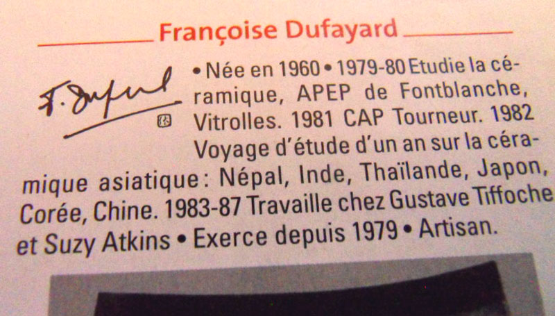 Bol de Françoise Dufayard Dufaya10