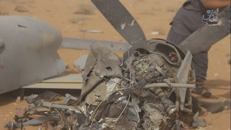 فيديو وصور: البنتاغون تعلن سقوط طائرة بدون طيار التي أسقطها مقاتلو الدولة الإسلامية 141410