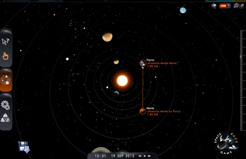 La Tierra, la Luna y Marte se alinearán este miércoles Ali1_110