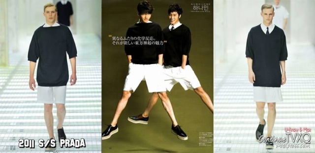 "[Fotos] TVXQ vs Modelos: ¿Quién llevaba mejor? SPUR Magazine Fashion”  1203