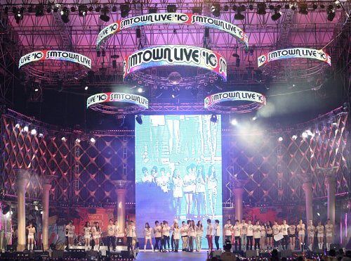 SMTOWN LIVE Concert en Tokyo, los participantes por boletos exceden las 400,000 personas 20110121
