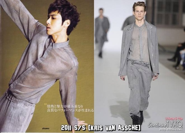 "[Fotos] TVXQ vs Modelos: ¿Quién llevaba mejor? SPUR Magazine Fashion”  3147