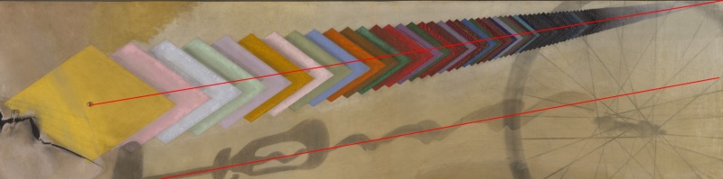 Duchamp, analyse de "Tu m'", partie 5  Detail15