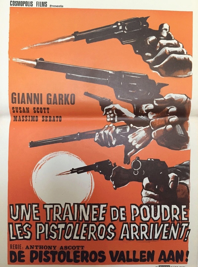 Une trainée de poudre... les pistoleros arrivent ! Una nuvola di polvere... un grido di morte... arriva Sartana de Giuliano Carnimeo, 1971 10466810