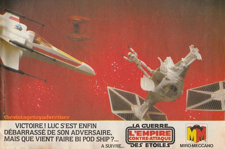 678 - Meccano Star Wars adverts from French PIF Gadget comic magazine Esb_sa11