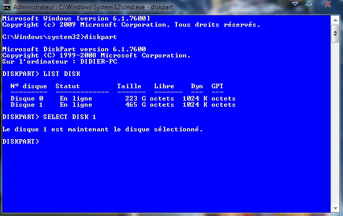 (CLOS) Comment formater une clé USB non reconnue ?  Screen14