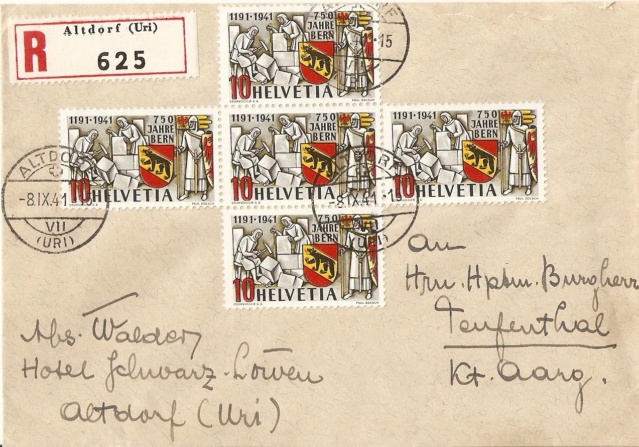 Stempel - SBK 253  (Mi 398) 750 Jahre Bern - Seite 2 10