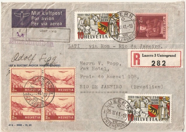 SBK 253 (Mi 398) 750 Jahre Bern Brasil10