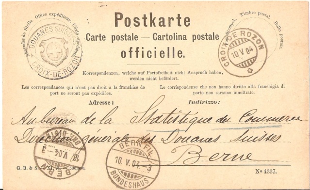 Ein Ganzsachensammler als Gegenpol zu vielen Briefmarkensammlern Croix-10