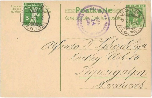 Ein Ganzsachensammler als Gegenpol zu vielen Briefmarkensammlern Hondur10