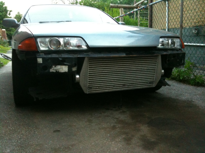 new lil intercooler for the skyline Img_0311