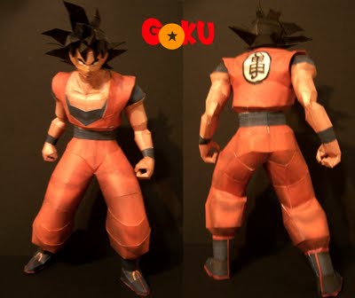 Goku en papel Gokupa10