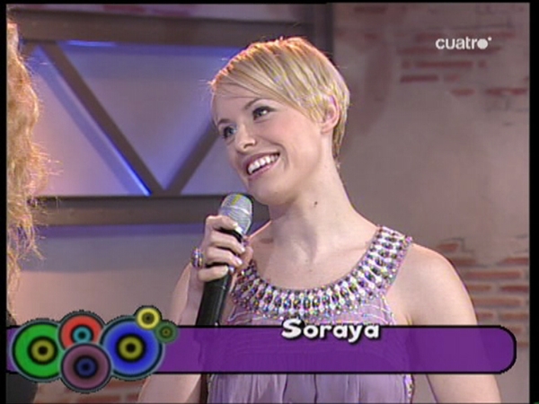  Soraya en programas de televisión (Promocion disco dolce vita) Fama2011