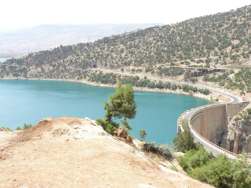 (Maroc) Le lac Bin El Ouidane P1020418