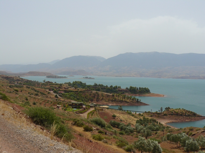 (Maroc) Le lac Bin El Ouidane P1020423