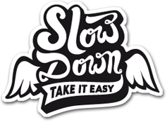 Slow Down Take it Easy Logo_s10