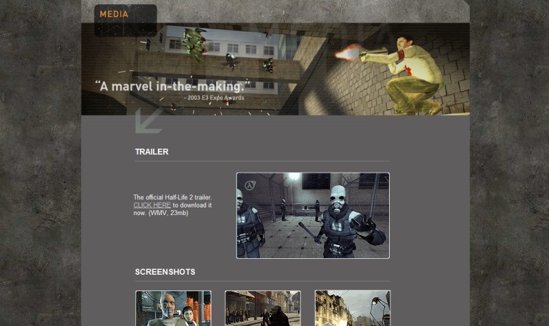 The official Half Life 2 Website  210