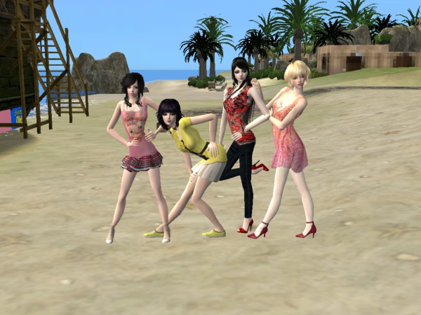 Flickr pics of my sims. Bffs_211