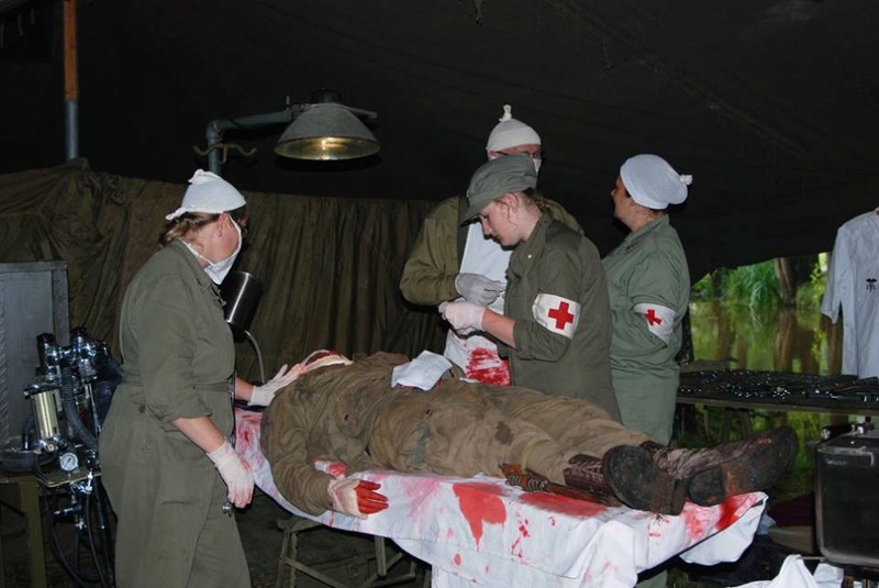 Camp Nismes (Belgique) US Field Hospital  13718811