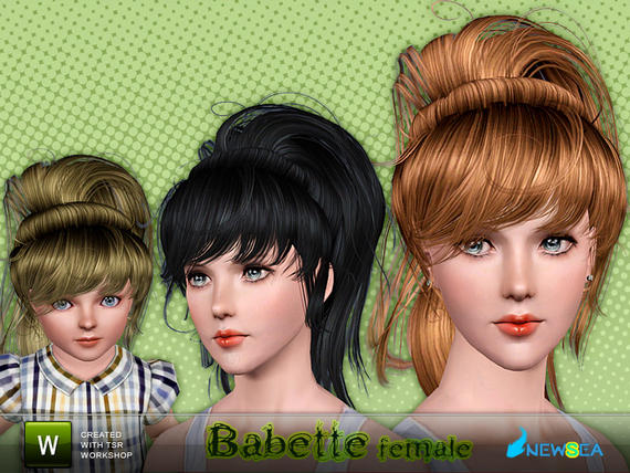 Newsea's Babette Hairstyle ~*FREE*~ W-570h10