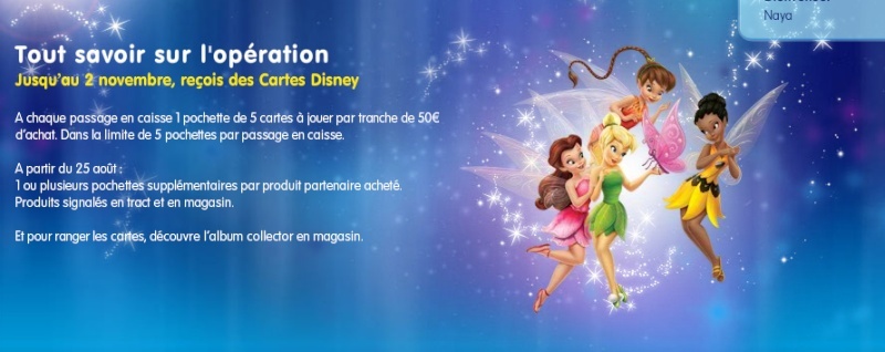 offre chez auchan collection cartes disney  Captur10