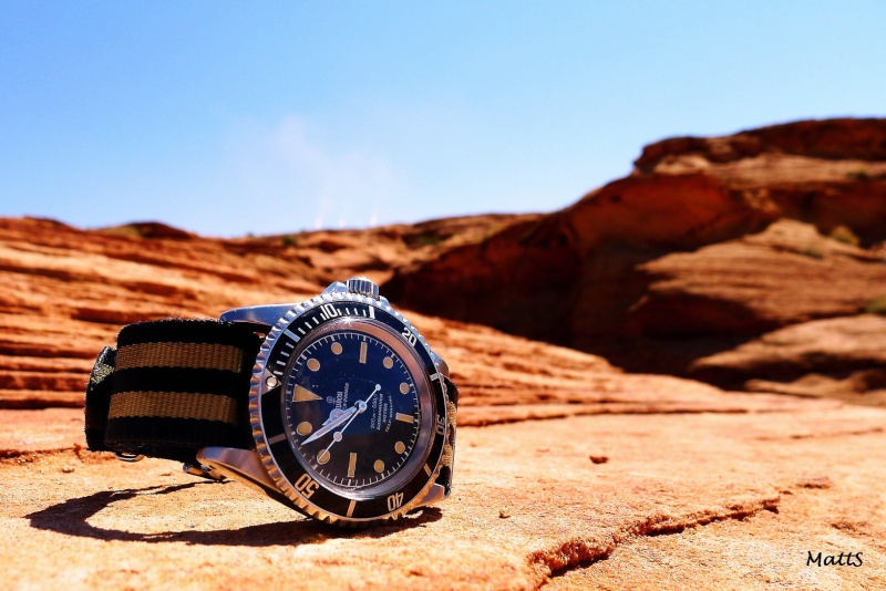 Des montres dans des paysages de l'Ouest américain Canyon10