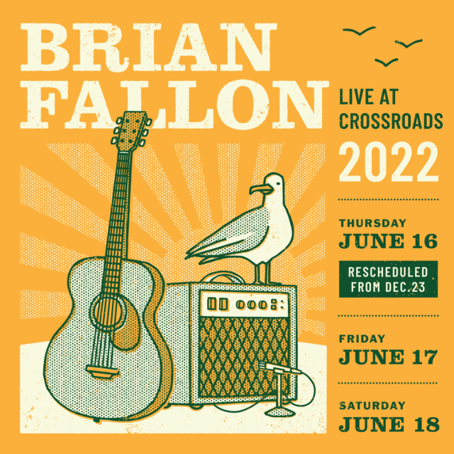 Brian Fallon Crossroads show announcement June 2022 Bf-cro10