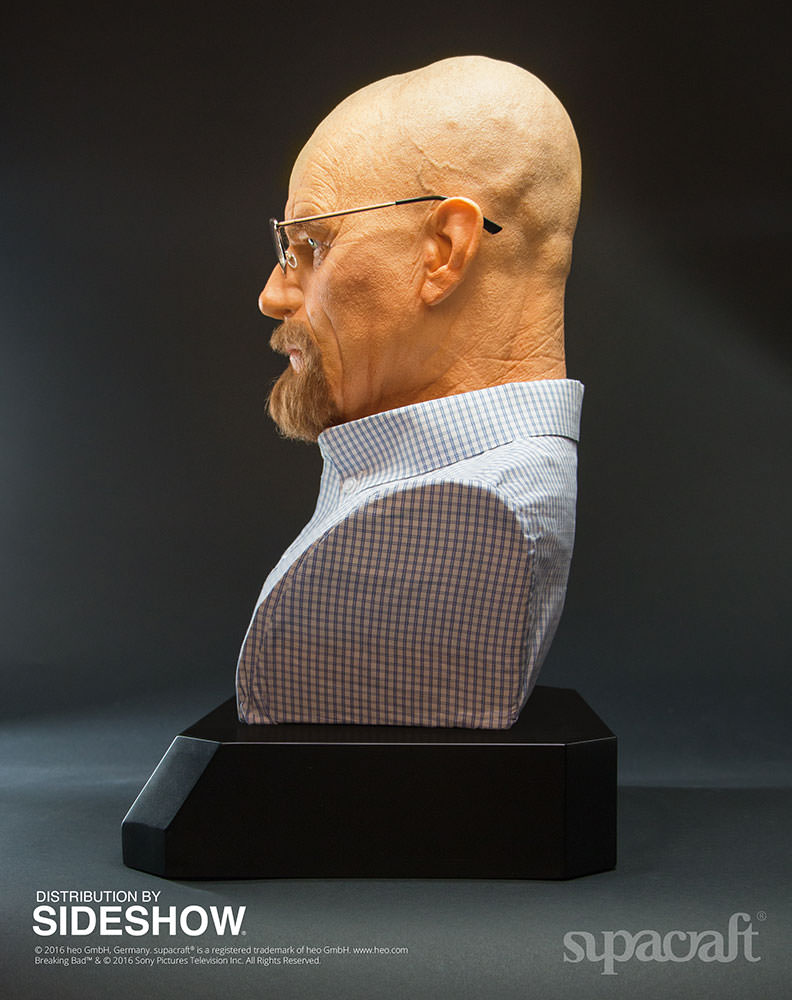 Buste Life Size de Walter White de Breaking Bad par Supracraft Bb510