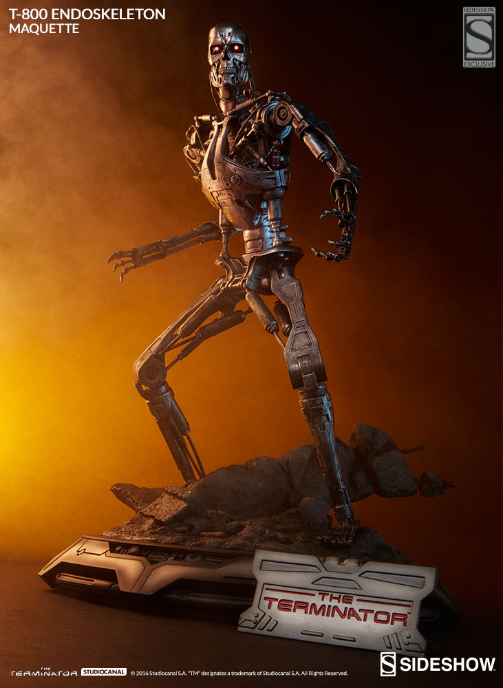   [Sideshow] T-800 Endoskeleton Terminator Maquette T110