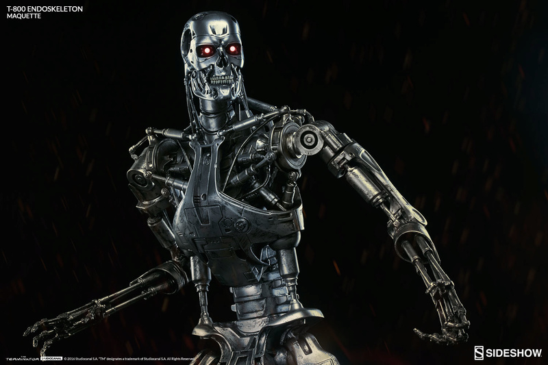   [Sideshow] T-800 Endoskeleton Terminator Maquette T610
