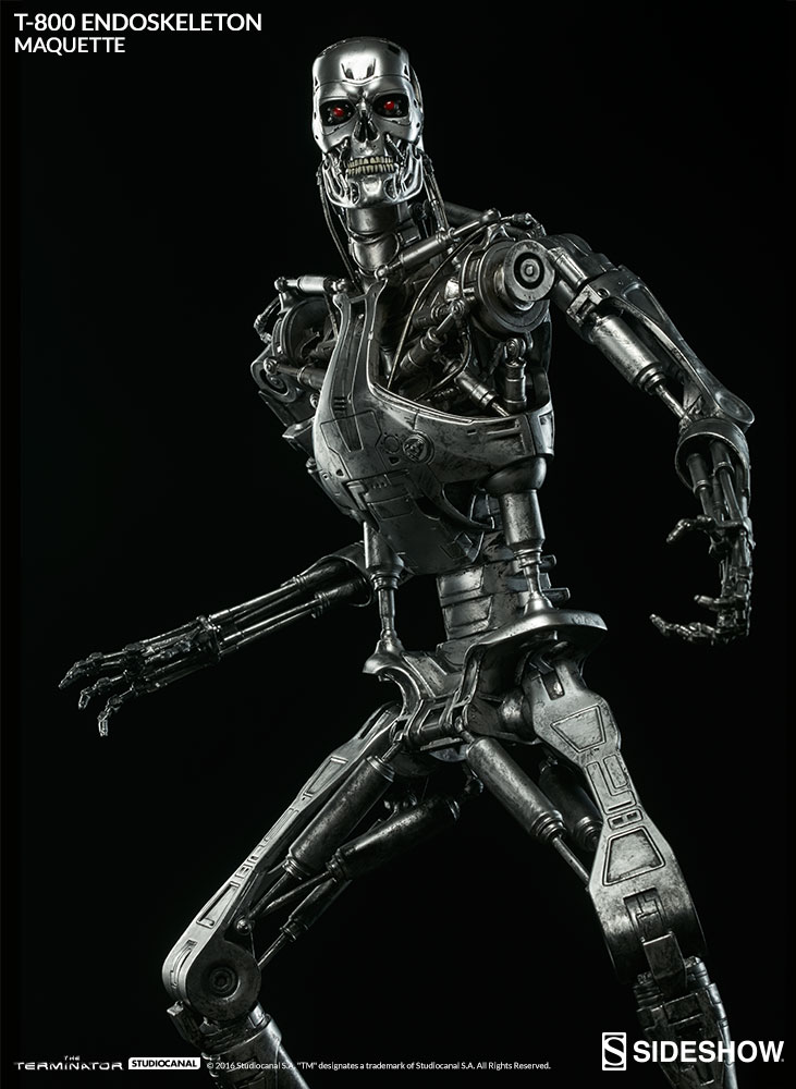   [Sideshow] T-800 Endoskeleton Terminator Maquette T710