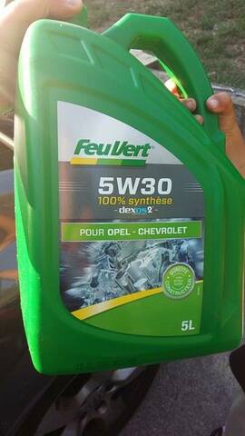 Aceite 5W30 Feu Vert C3 Dexos 2 5L - Feu Vert
