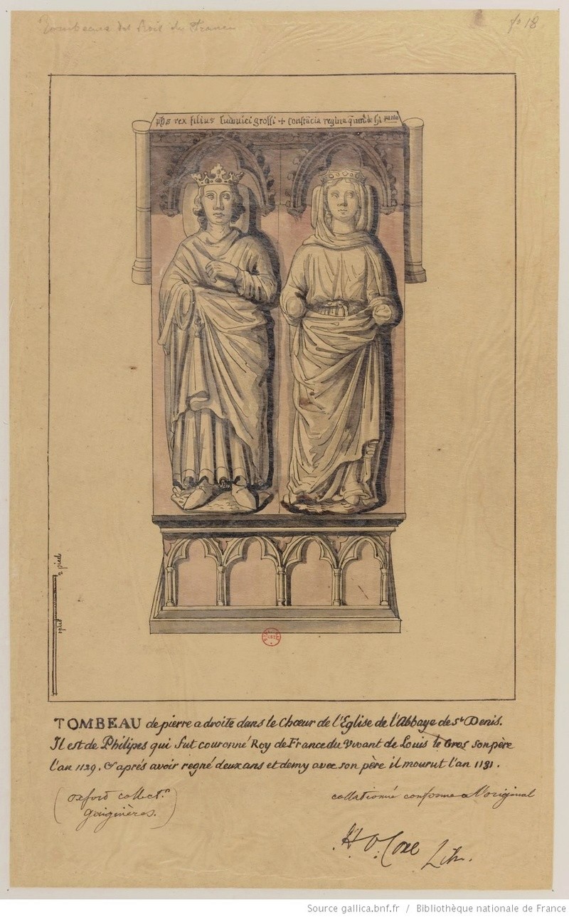 La commande de saint Louis (tombeaux du transept) Tombea28