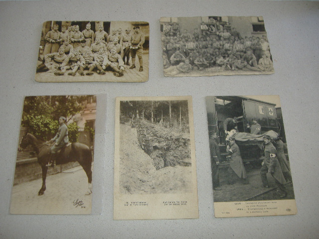 Rentré du 28 juillet CPA et photo pilote ww1 Lot_2811