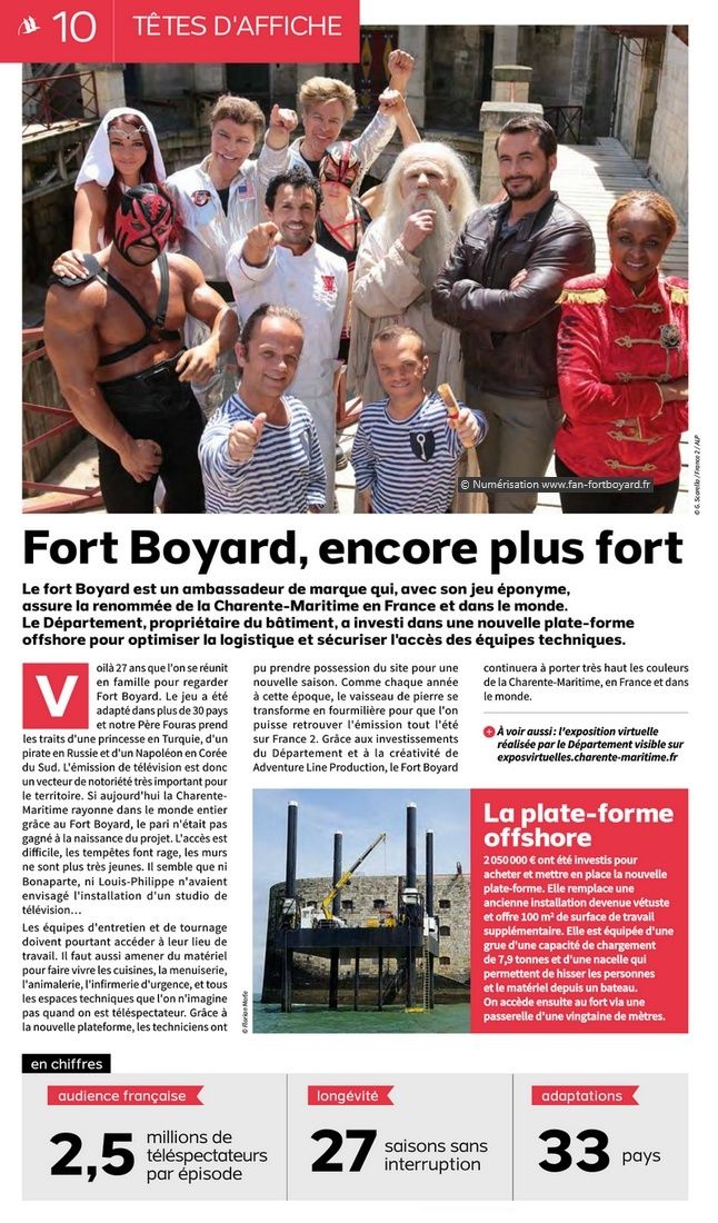Revue de presse : Articles et reportages qui parlent de Fort Boyard 2016 - Page 6 Mag_ch10