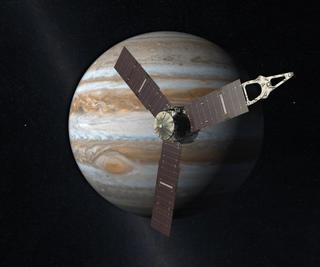 Demain 4 juillet : Juno en orbite autour de Jupiter Juno10