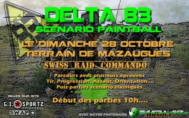Swiss Raid Commando : Mazaugues le 28/10/2012 Affich11