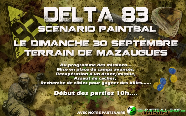 Scenar paintball a Mazauges par l ASSO DELTA le 30 sept. 2012 Asso-d11