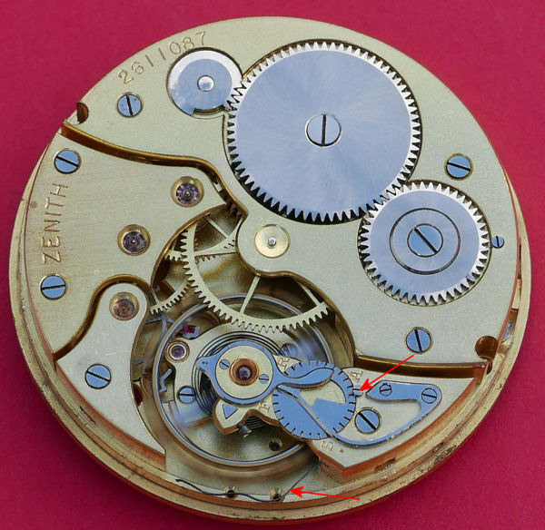 Les chronomètres de vitrine Zenith L1080118