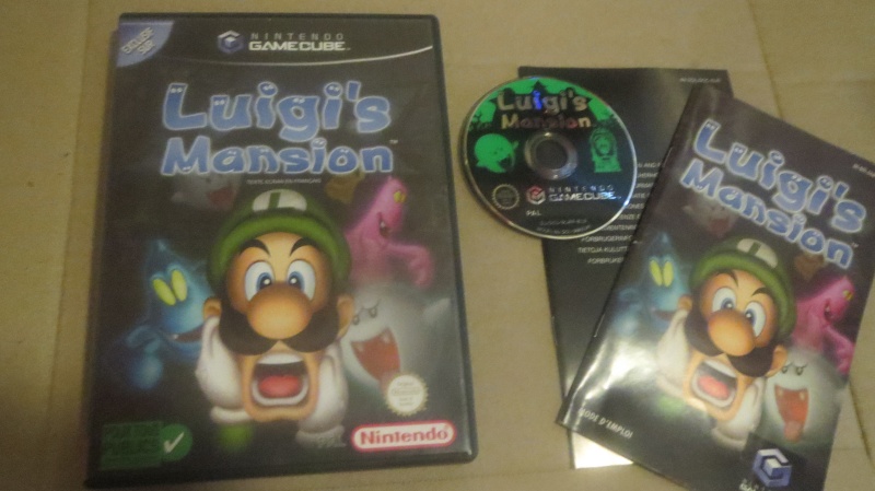 vds) jeux gamecube pal fra luigi mansion paper mario ...