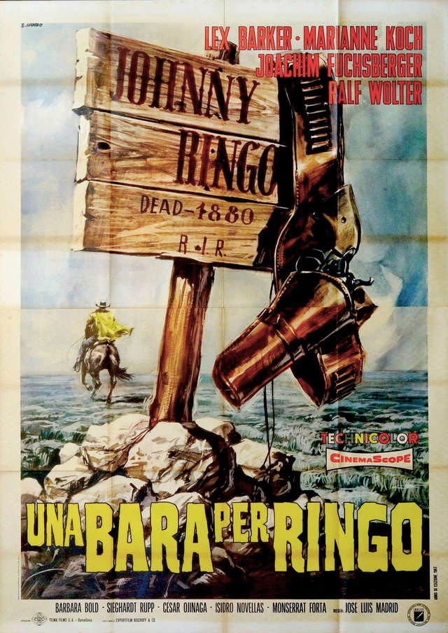 La ballade de Johnny Ringo ( La balada de Johnny Ringo ) –1966- José Luis MADRID Bar_pe10