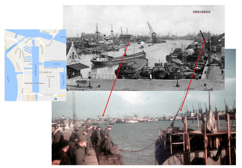 PHOTO WW II endroit inconnu ANVERS ?? Katten10