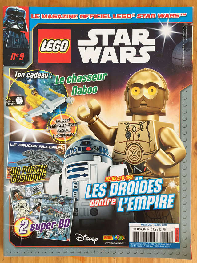 Magazine Panini STAR WARS LEGO #9 Img_7212