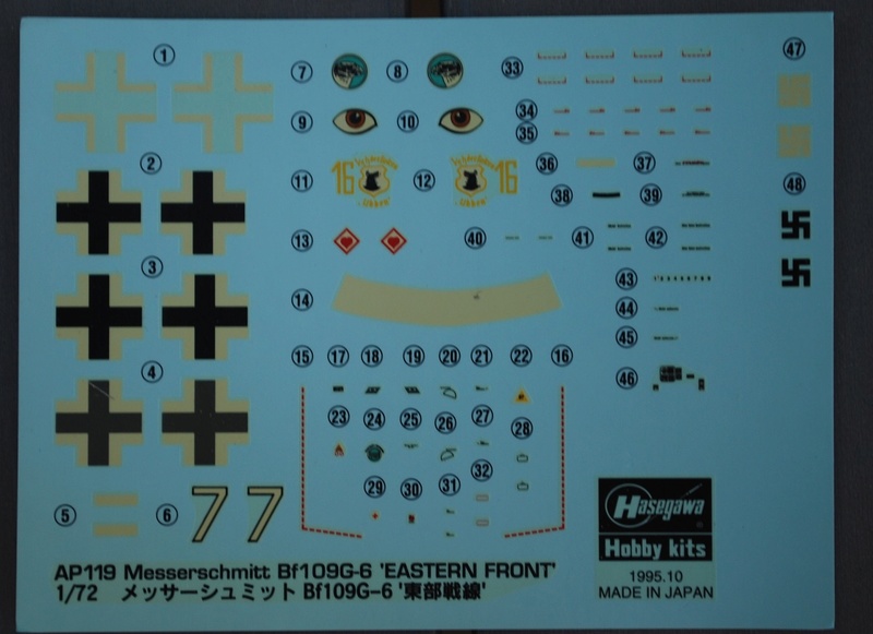 [Hasegawa] Messerschmitt Bf109G6 "Eastern Front" Hasega17